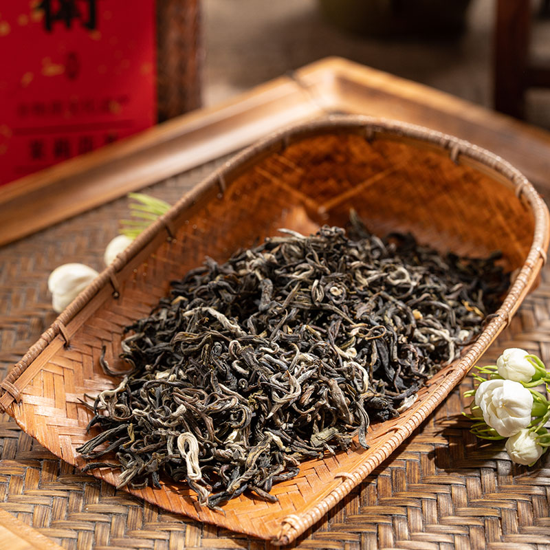 【达人专属】茉莉香茶特级茶坯六次窨制老津卫茉莉花茶经典老味