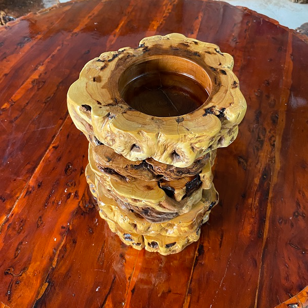 龙纹枣木烟灰缸 /下单前请咨询客服精确尺寸库存