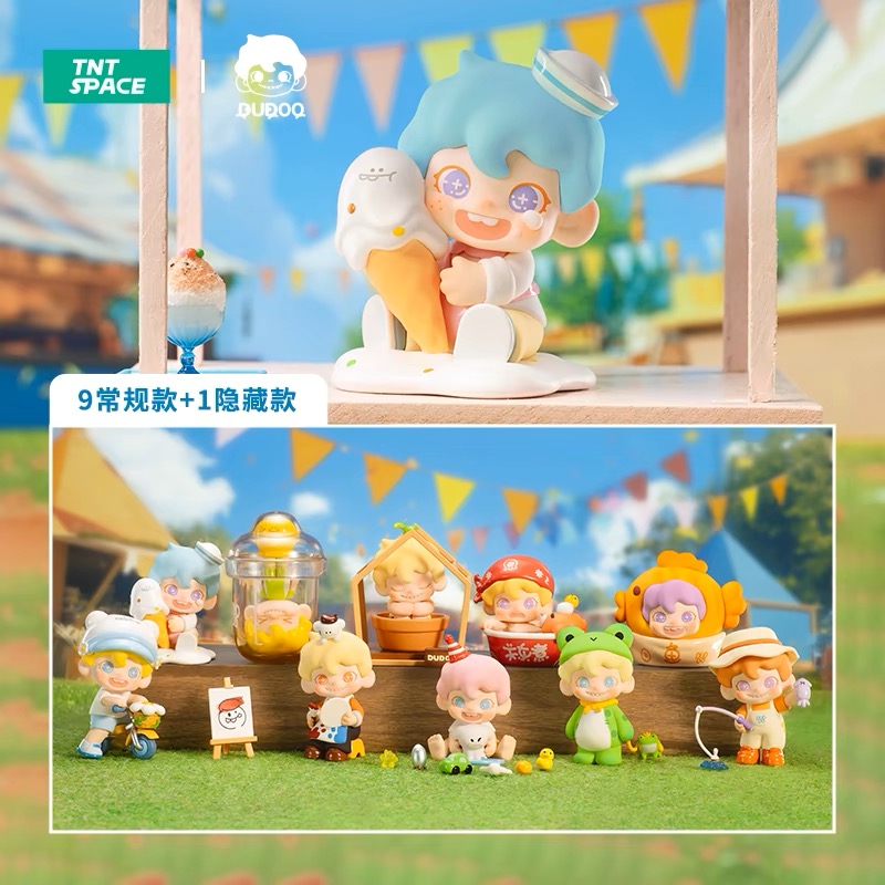 【拆盒】DUDOO5代萌动嘉年华系列盲盒潮玩礼物新品潮流摆件