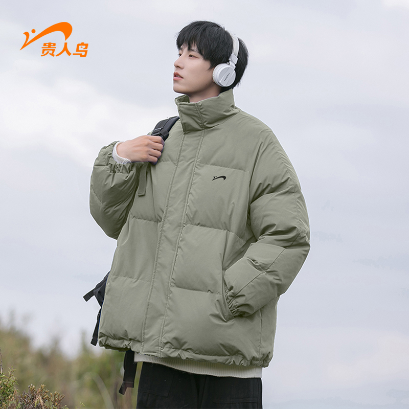 贵人鸟棉服外套男款秋冬季不显臃肿保暖情侣休闲宽松棉袄立领棉衣商品图