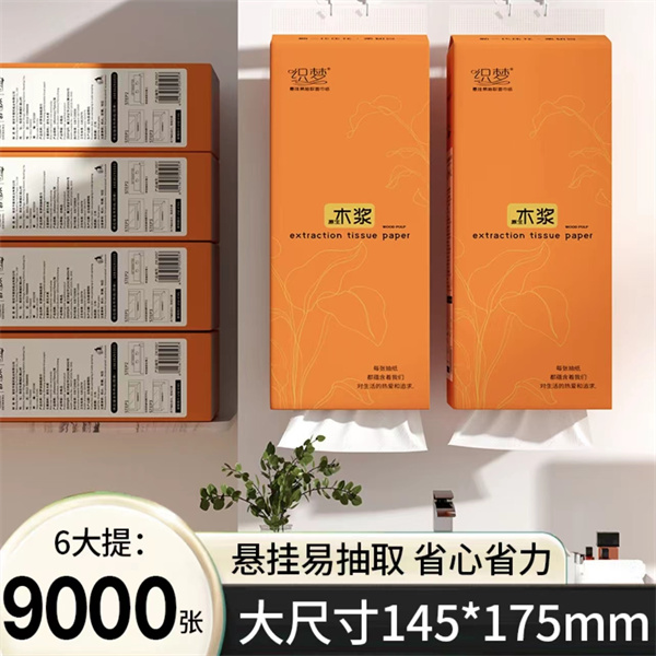 【大扬哥粉丝福利一分购】底部原生木浆  提挂壁挂抽取式擦手纸悬挂