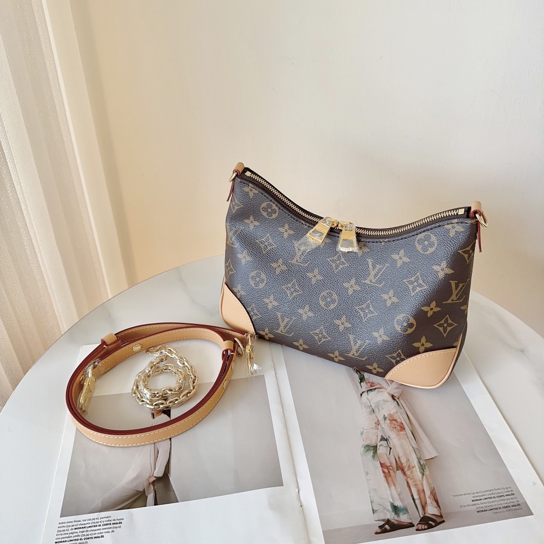 99新 LouisVuitton/路易威登 黄牛角单肩包/无公价/甄选