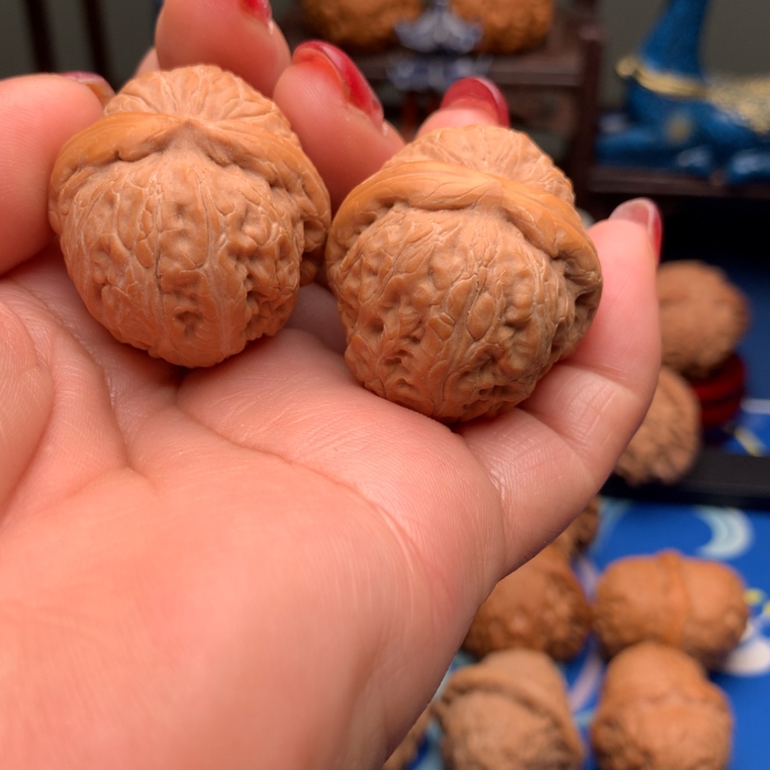 【闪购商品】文玩核桃吊坠关*兰