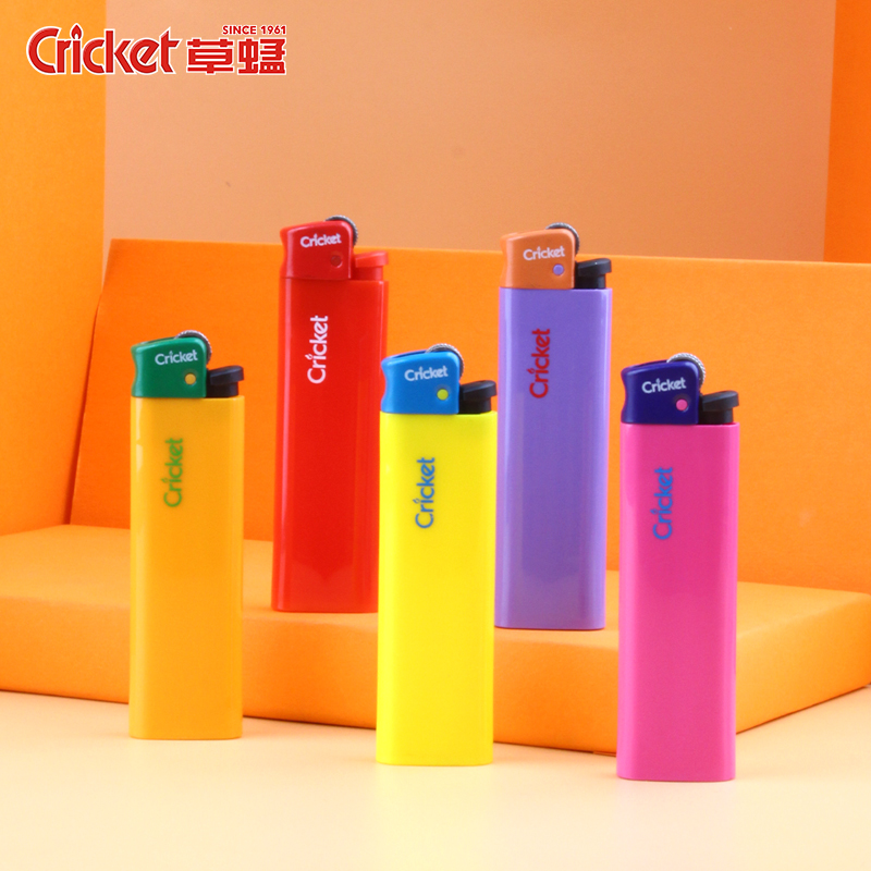 cricket草蜢砂轮打火机刻字印字广告个性创意潮明火滑轮原装进口