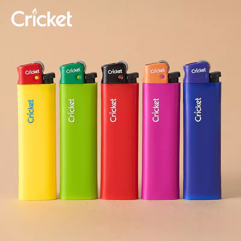 cricket草蜢砂轮打火机刻字印字广告个性创意潮明火滑轮进口防爆