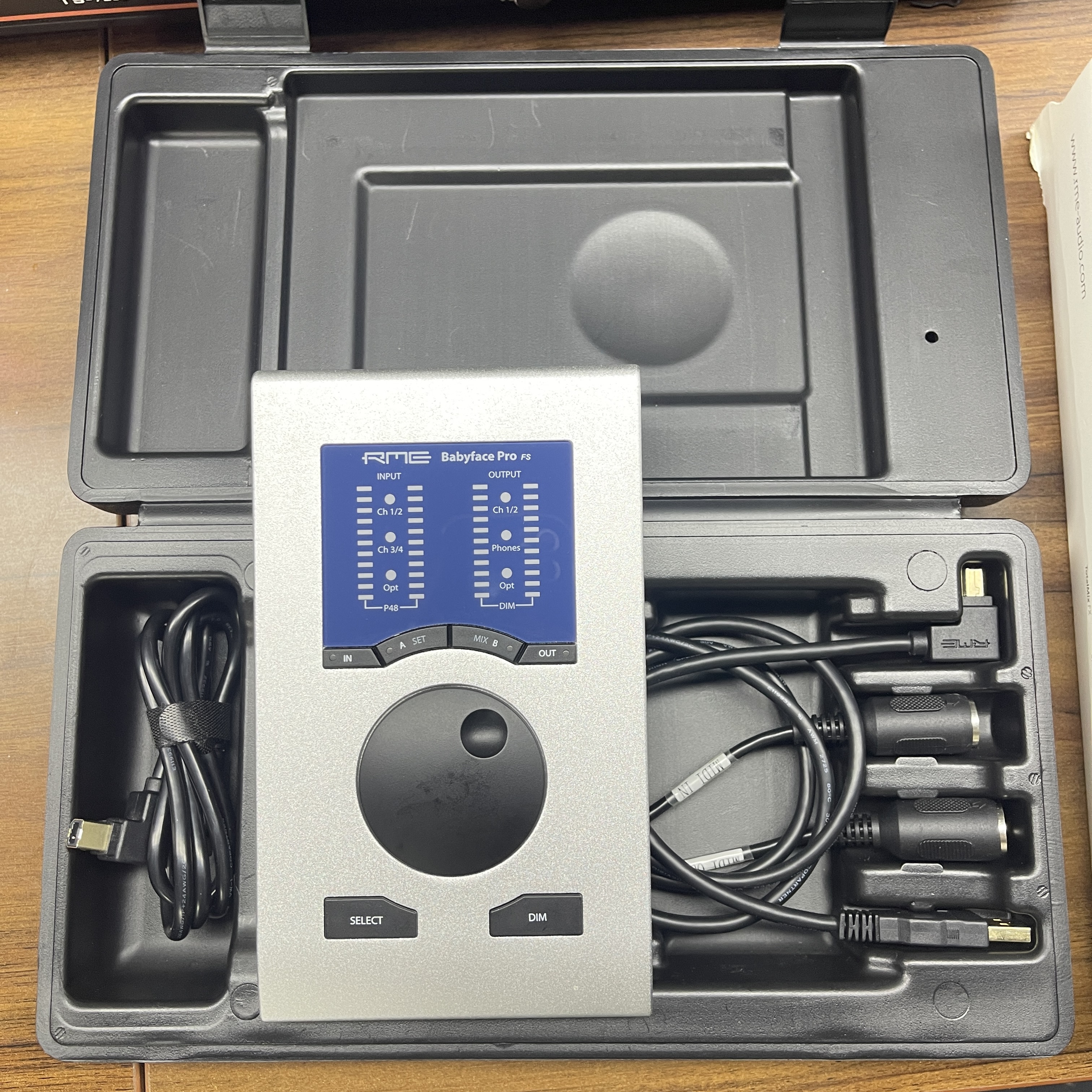 99新  二手新款娃娃脸声卡pro fs转让出售回收rme babyface 2手
