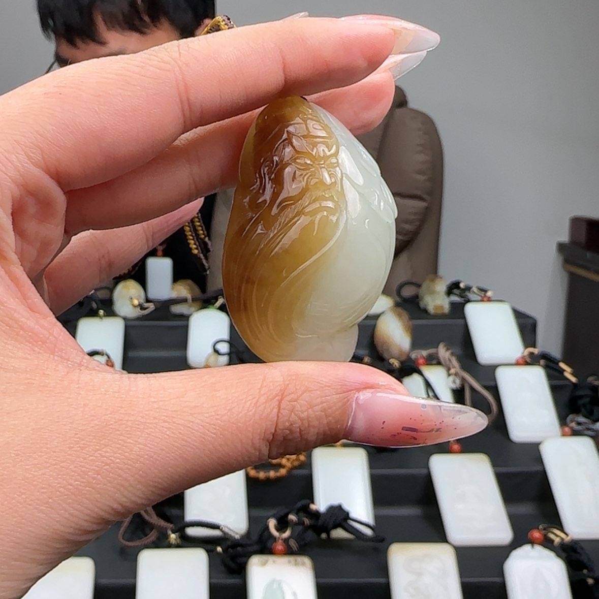 【闪购商品】和田玉（糖玉）颈饰未镶嵌