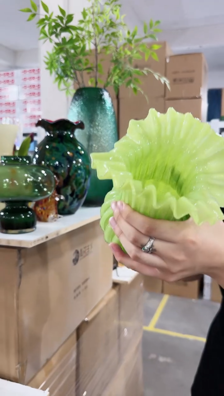 【闪购商品】DD-绿褶皱