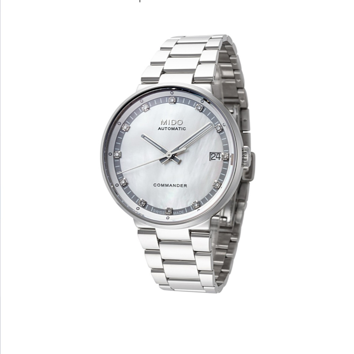Mido/美度指挥官系列自动机械女士手表时尚33盘#M0142071111680