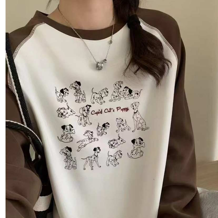 插件袖秋季新品T恤 桃子家