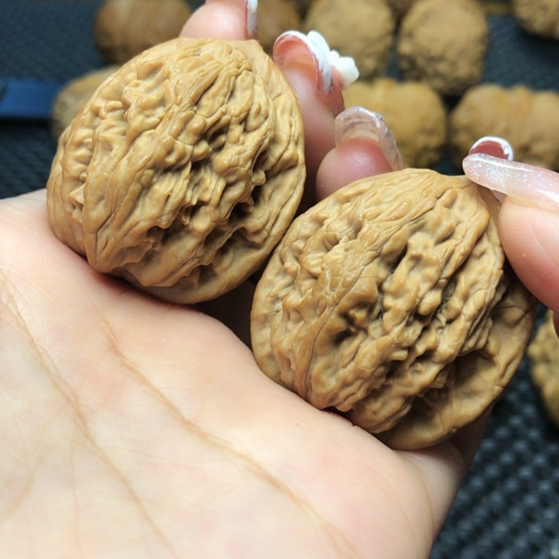 【闪购商品】文玩核桃吊坠35虎头