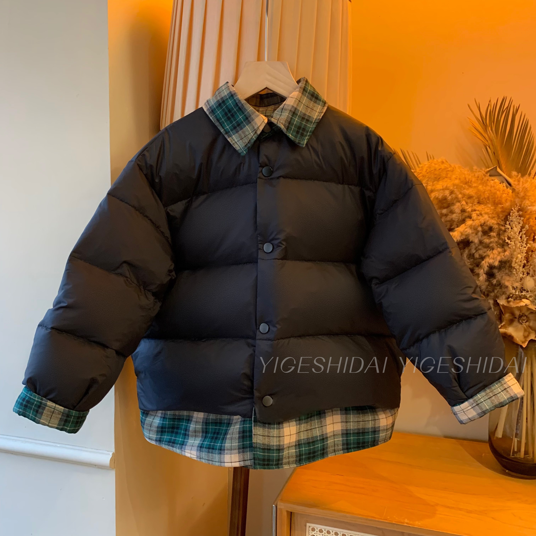 新品巴拉巴拉男童棉服2023秋冬新款儿童夹棉加厚棉衣宝宝冬季外出