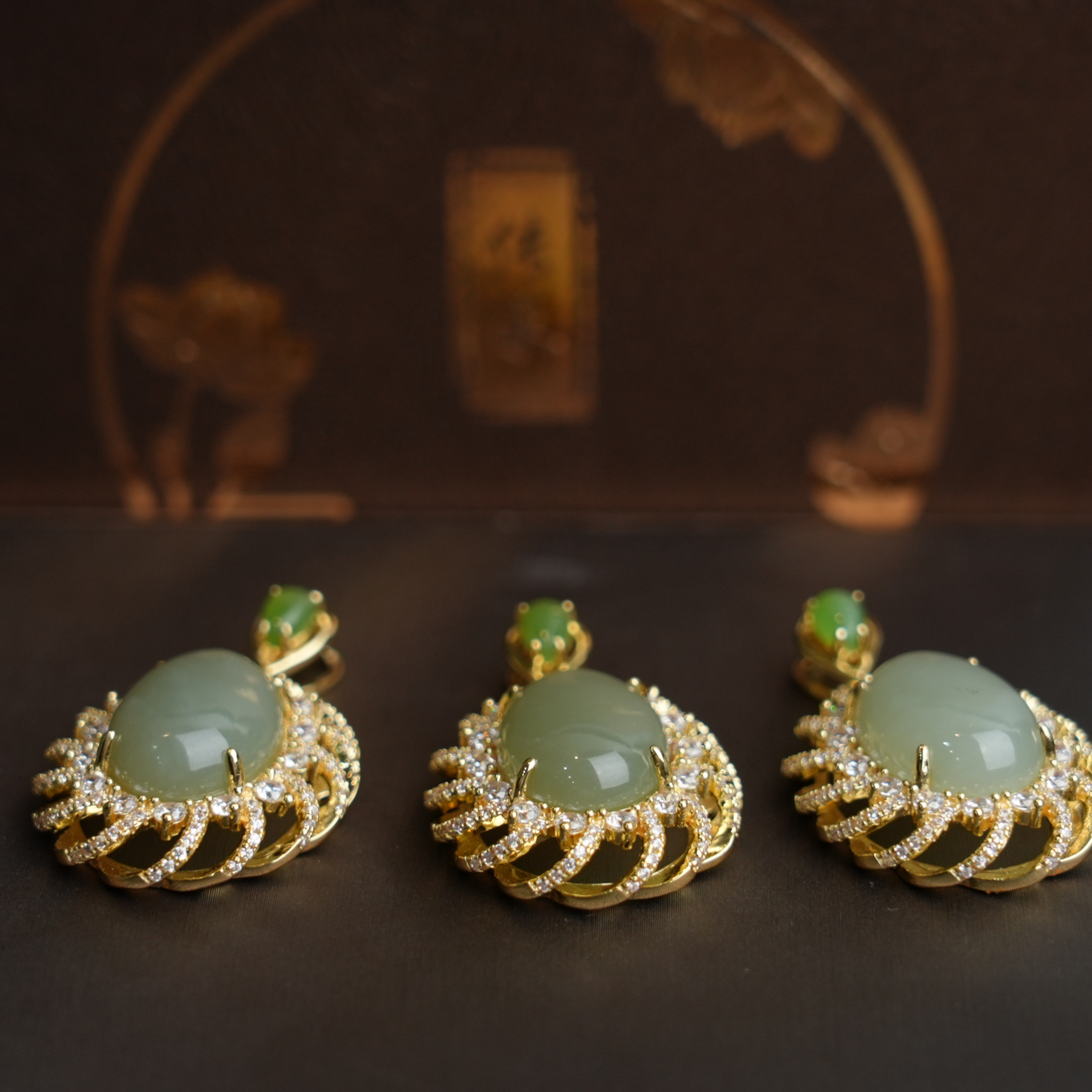  和田玉蛋面型吊坠不含绳（多样性发货发一件）HT001