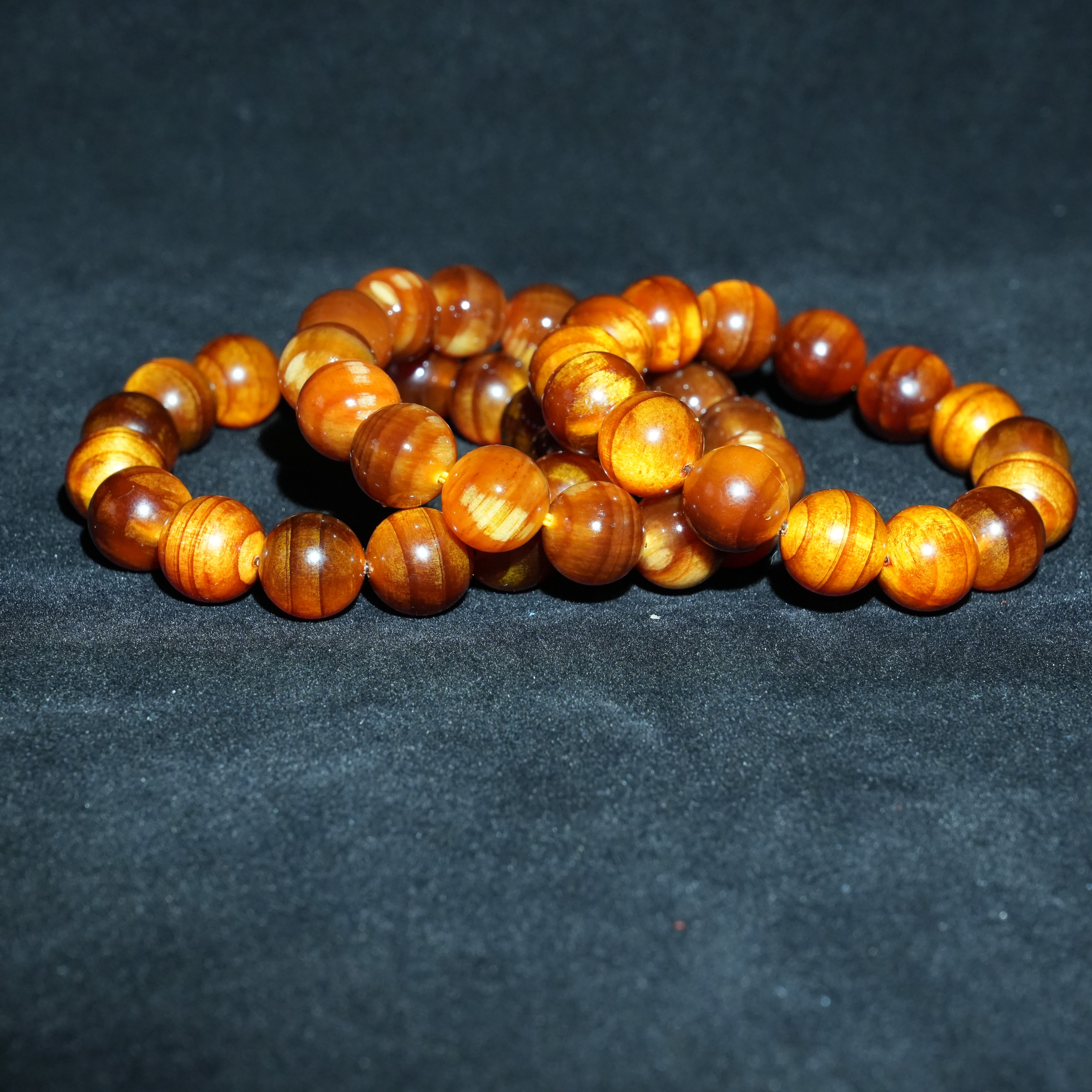 北沉香雷击木单圈手串12mm左右（多样性发货发一件）MZ123