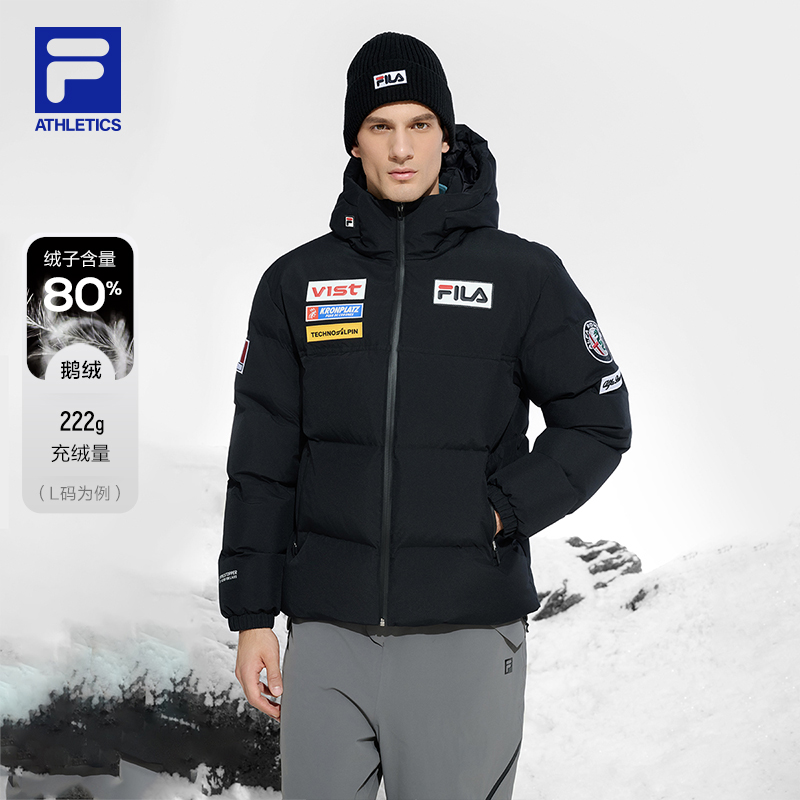 Fila/斐乐【五方联名】羽绒服【鹅绒80%】滑雪运动款外套A11M446923F