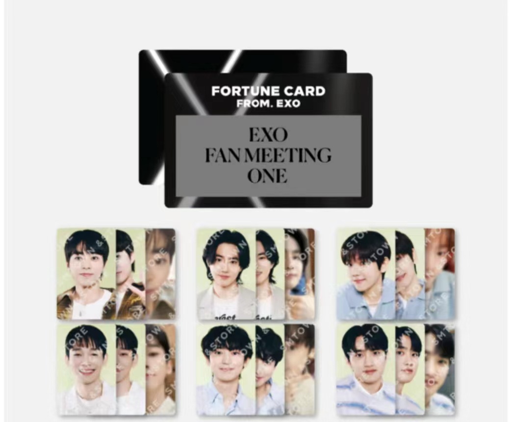 【现货秒发】EXO 十二周年周边 随机卡包