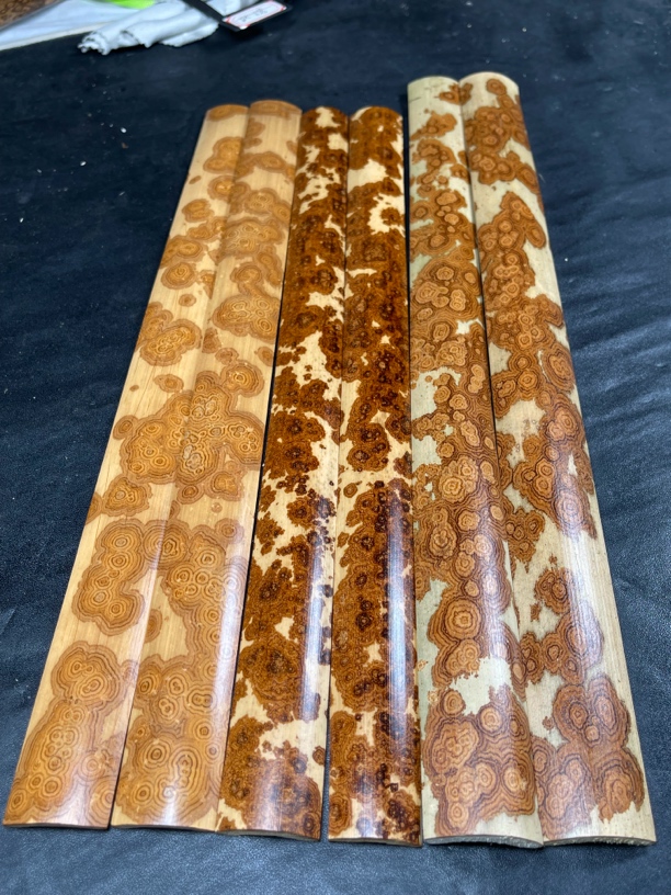 梅鹿竹料扇料，直播付米专用