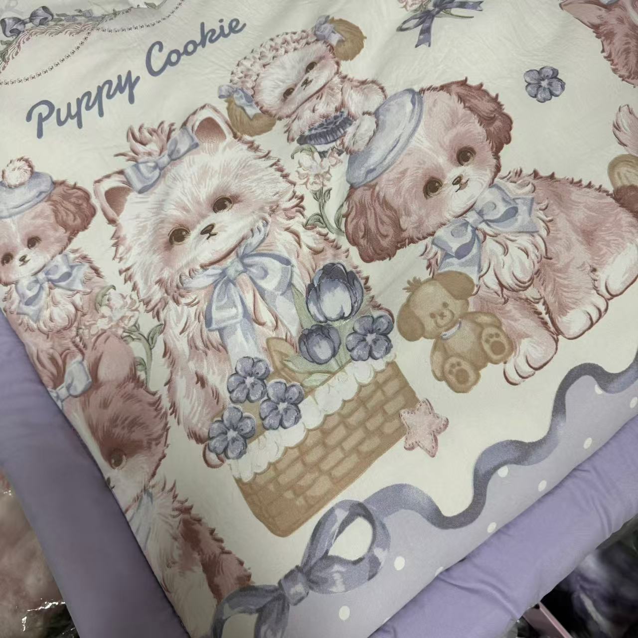 【洛丽塔小狗】四季柔软透气春秋被冬被