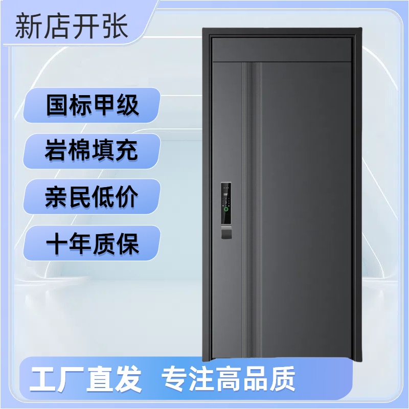 科嘉二号-甲级防盗门入户门舒适简约耐用子母门时尚