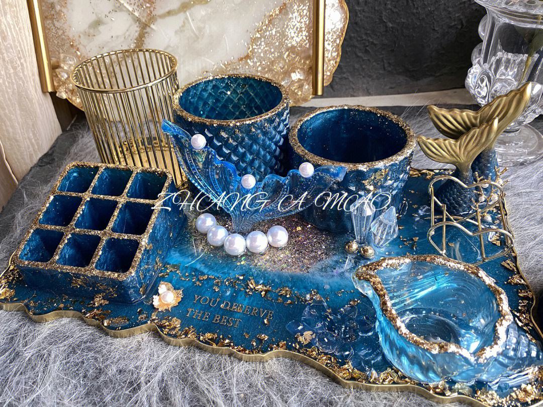 滴胶DIY手工创意礼品玩具滴胶成品滴胶妞妞罐滴胶摆台水晶