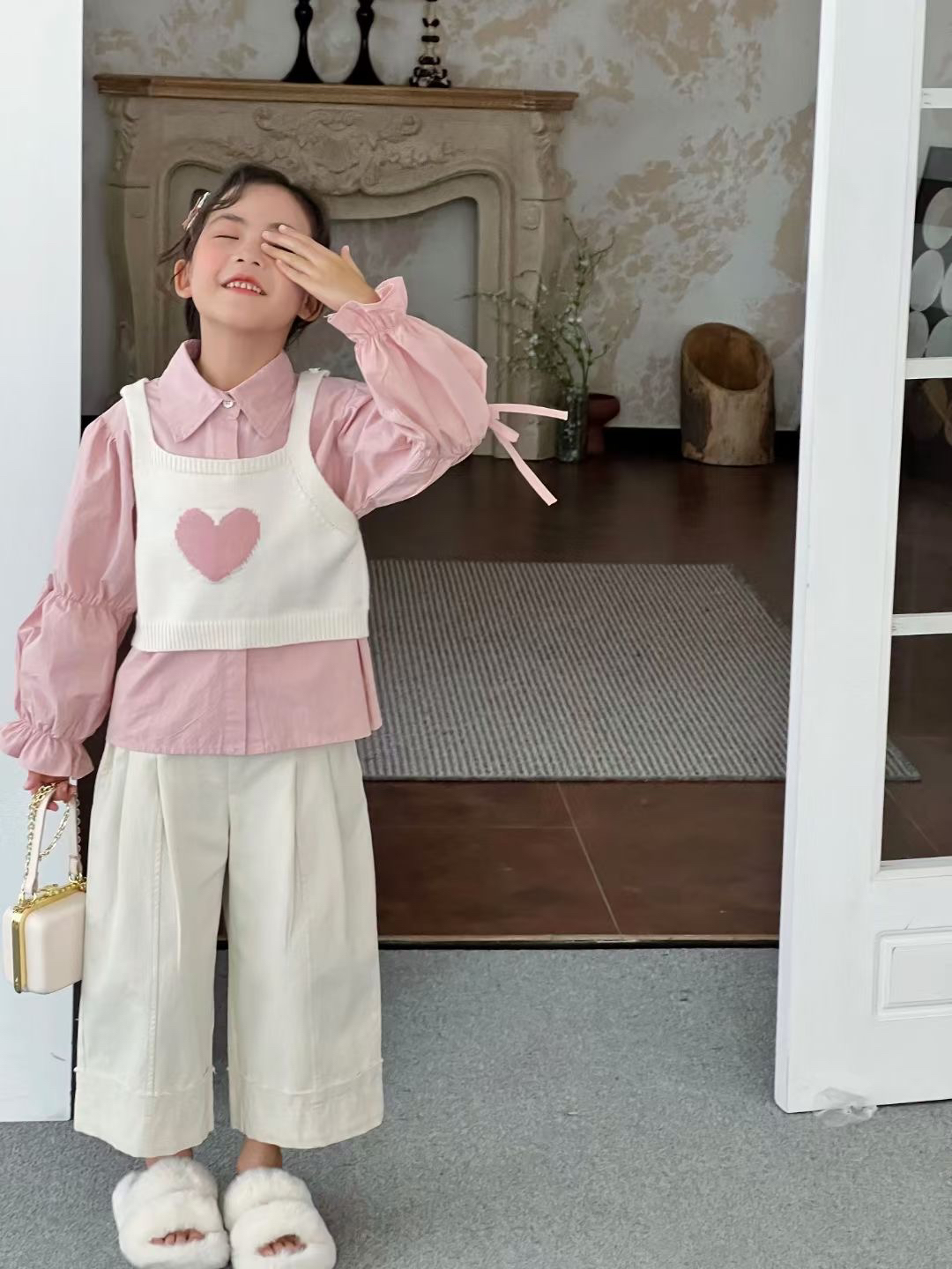 春款时尚森系三件套