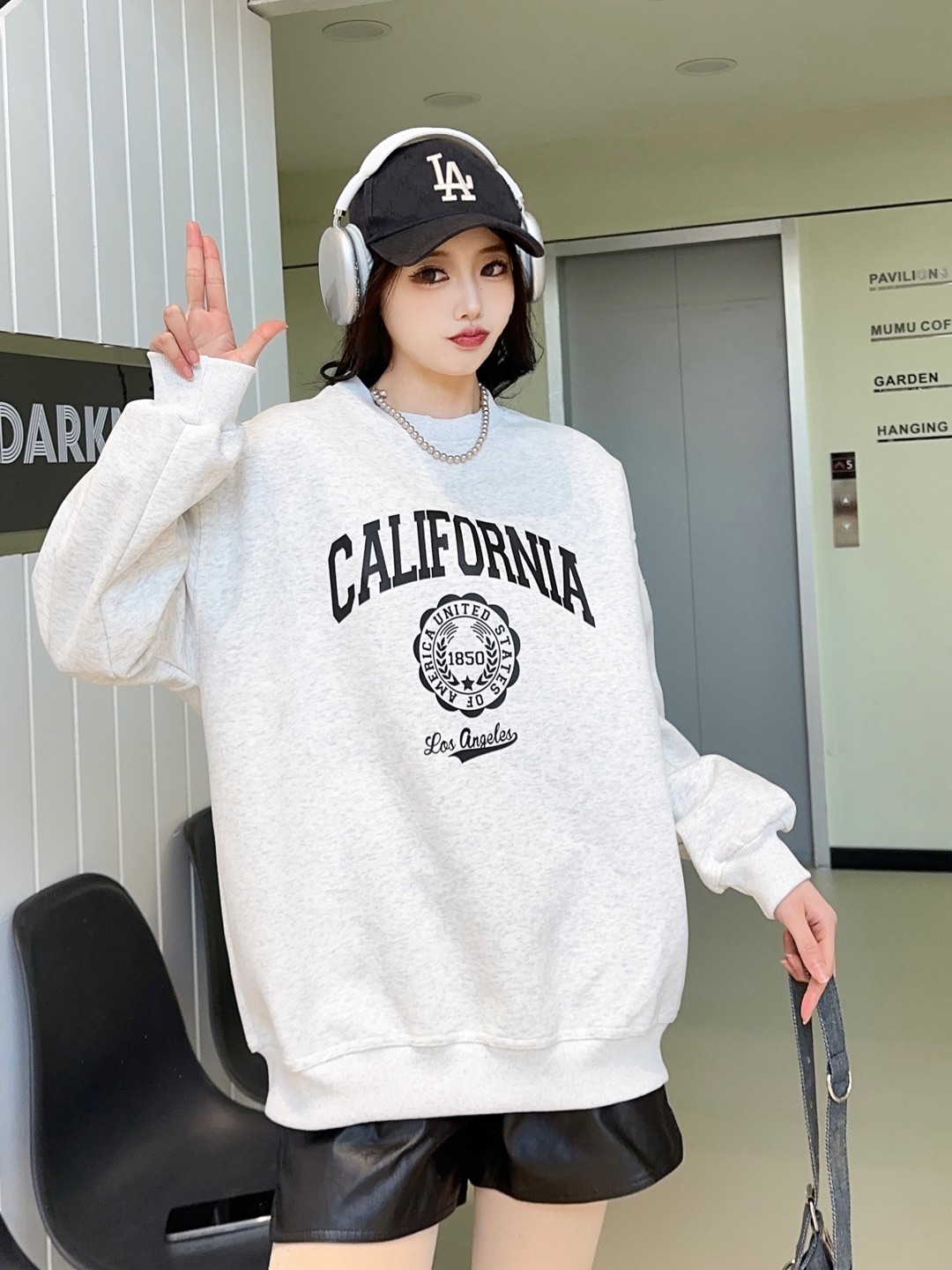 【编码B300-B399】卫衣宽松百搭休闲