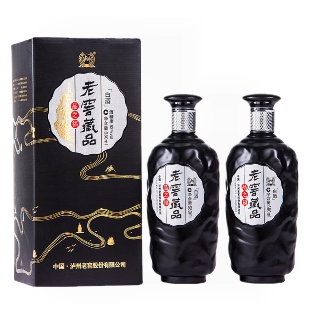 52°老窖藏品酒680ml*2