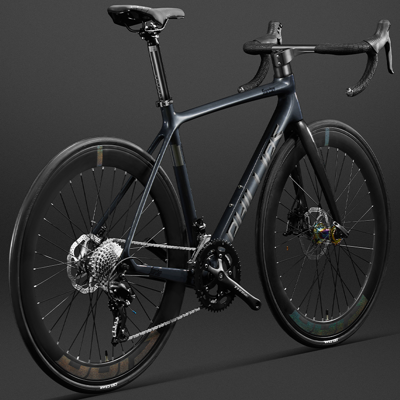 官方菲利普碳纤维公路车全内走线自行车男女式油碟赛车超轻快单车