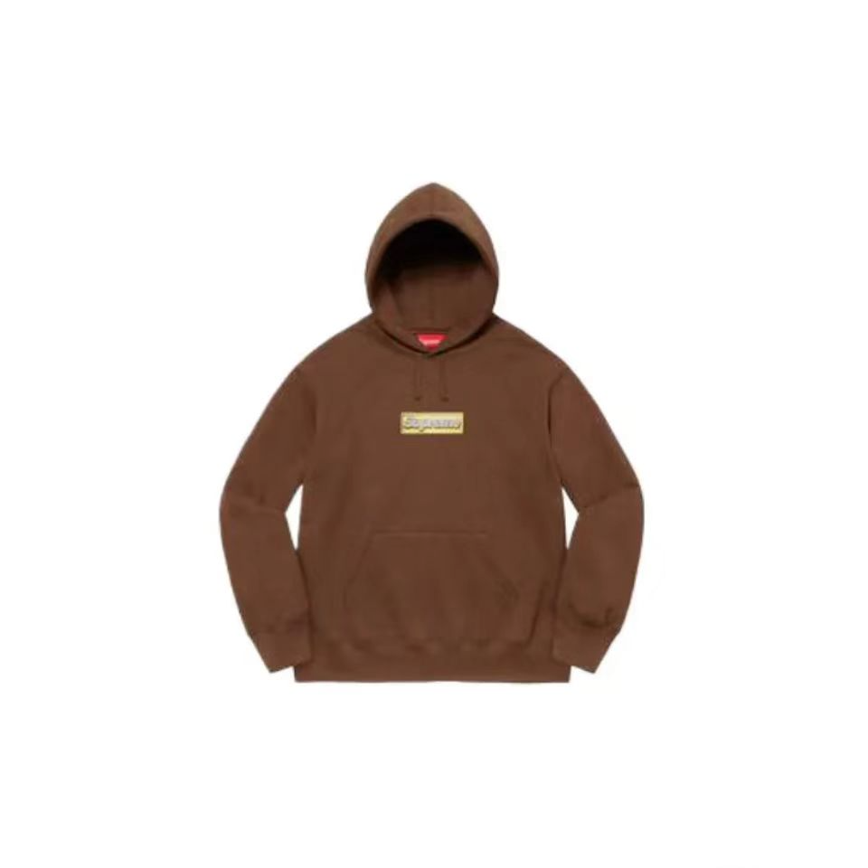 Supreme经典bogo卫衣 棕色M（2.2）