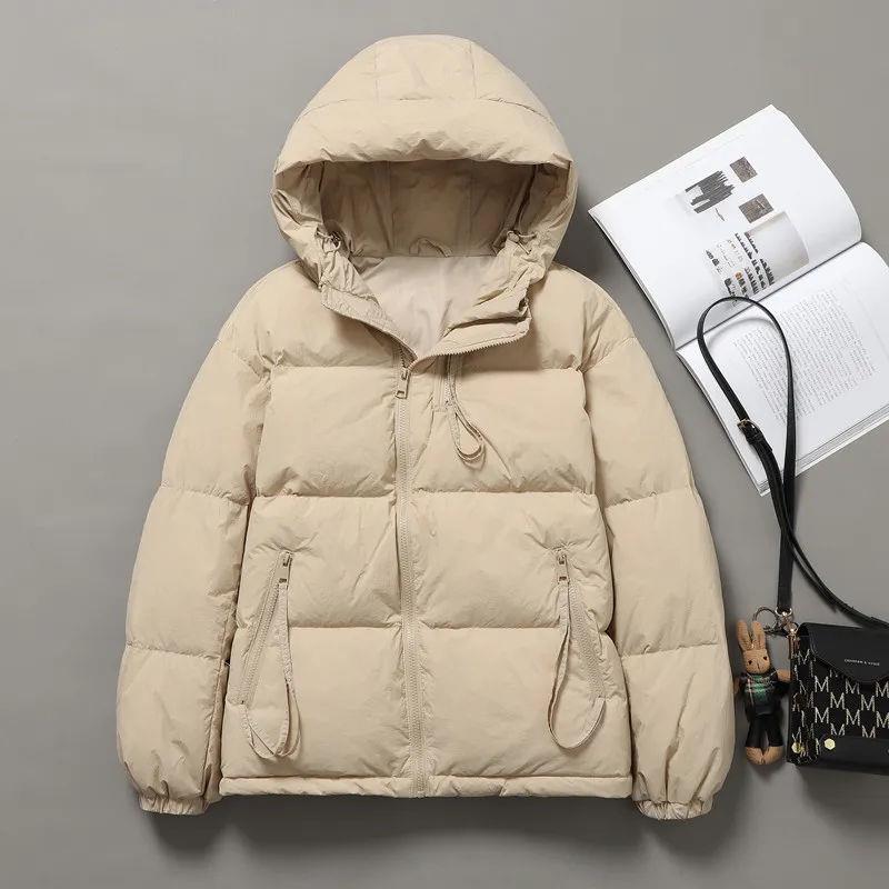 波司登羽绒棉服女短款2023年新款小个子韩版宽松大码时尚面包服冬