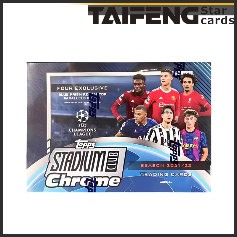 2021-22Topps Stadiu ClubMegaSoccer欧冠竞技场Mega盒球星卡原盒