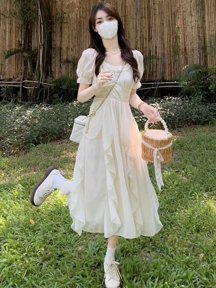 【主播同款lo群】甜美少女风连衣群】