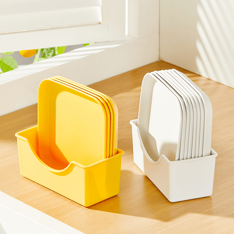 优勤吐骨头盘碟日式家用创意塑料餐桌放菜骨碟吐骨碟小盘子果糖盘