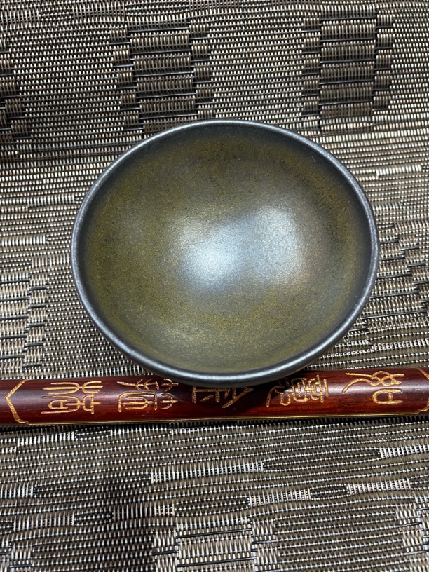 龙窑柴烧（茶沫釉）李豆大师作品，纯手工制作