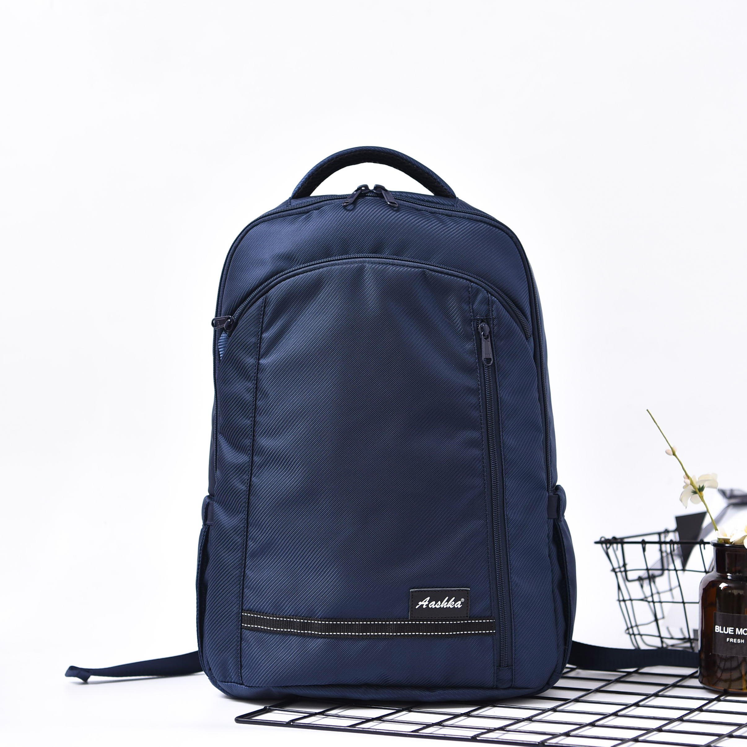 FJ-0030 商务背包男士多功能双肩背时尚百搭休闲潮流轻便防泼水