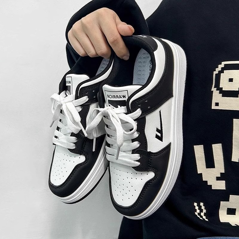 回力黑白男鞋休闲百搭板鞋女潮流小众学生低帮情侣软底小白鞋ins商品图