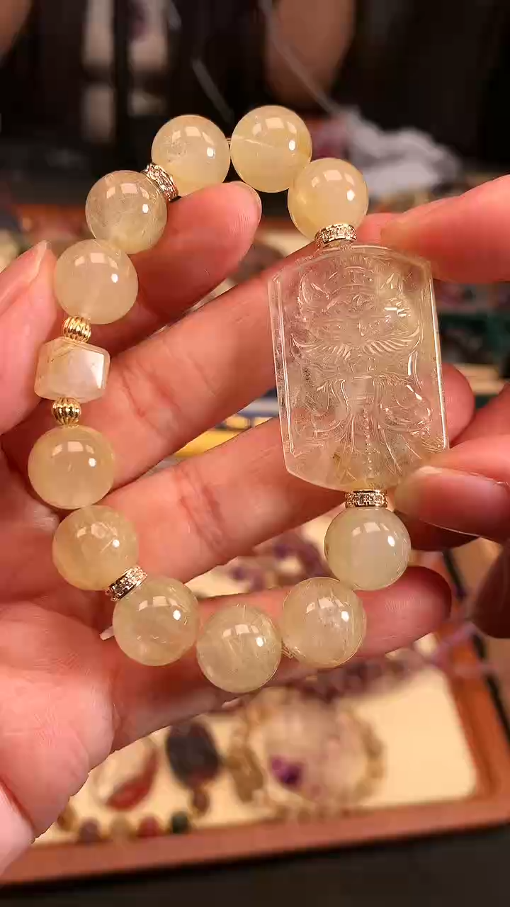 【闪购商品】水晶车挂未镶嵌【百晶灵儿】定制款