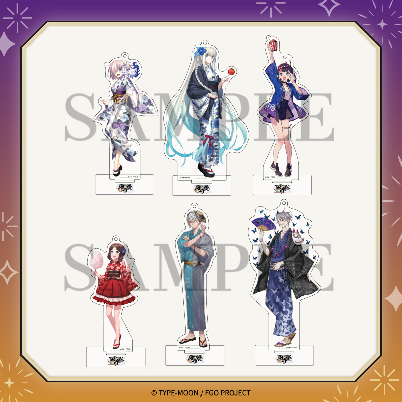 【现货 ANIPLEX】Fate/Grand Order日服8周年 主视觉图亚克力立牌