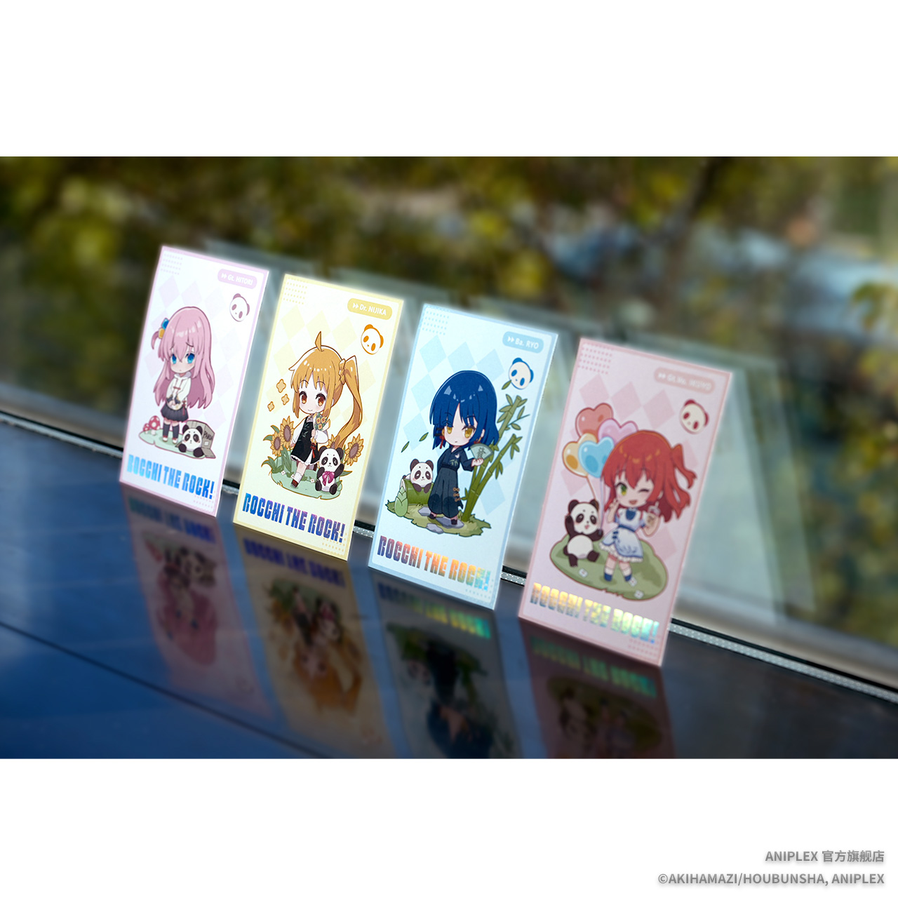 【现货 ANIPLEX】孤独摇滚 中国限定Q版明信片套装 后藤独山田凉