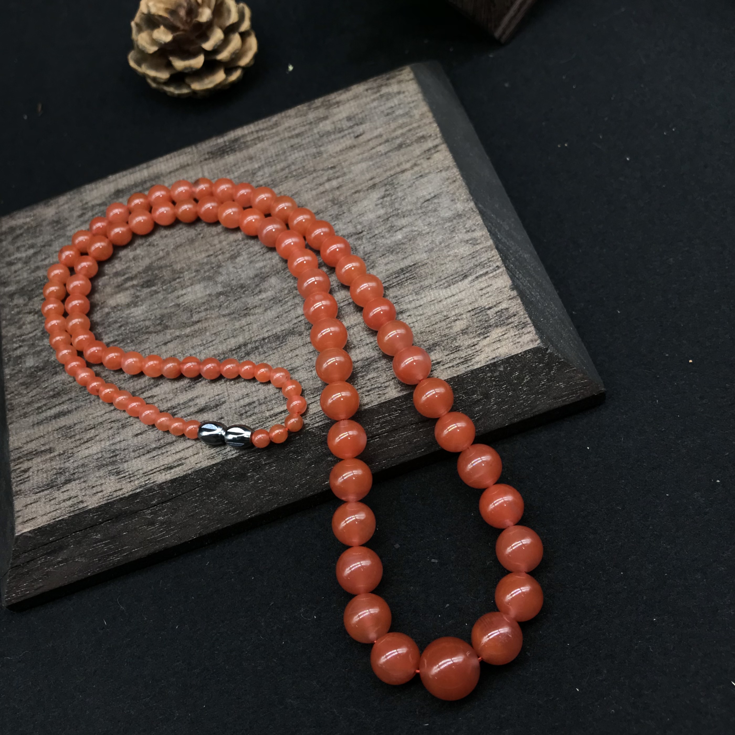 【小雪】南红冰红塔链/项链