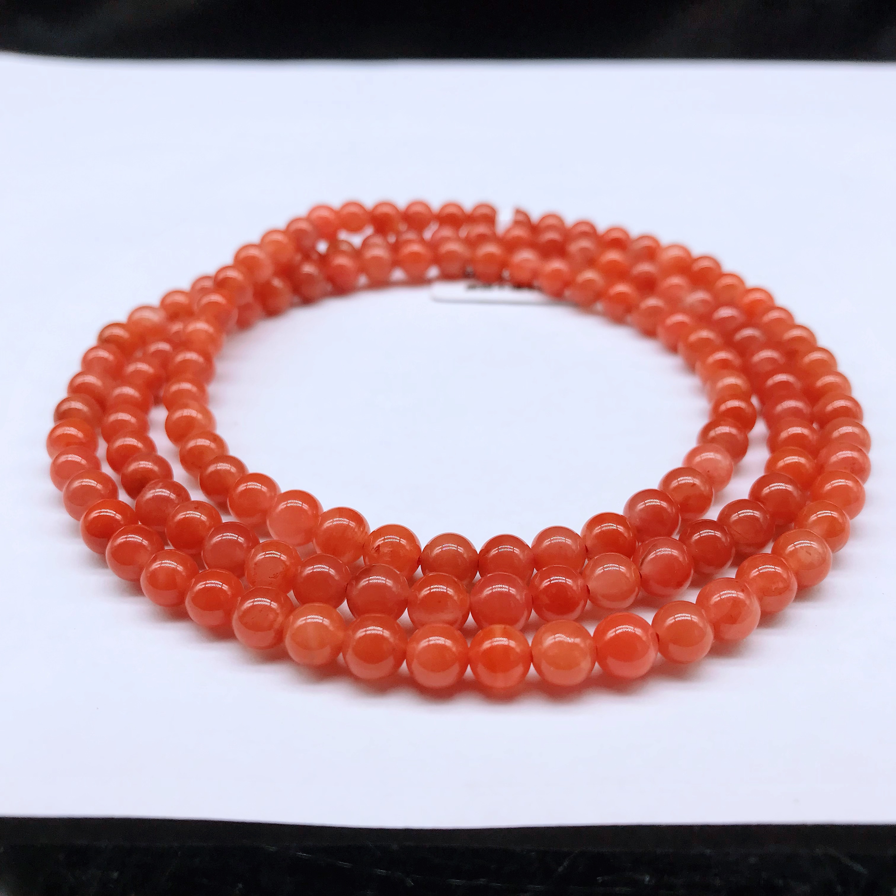 【一达】南红保山精美百搭多圈5mm