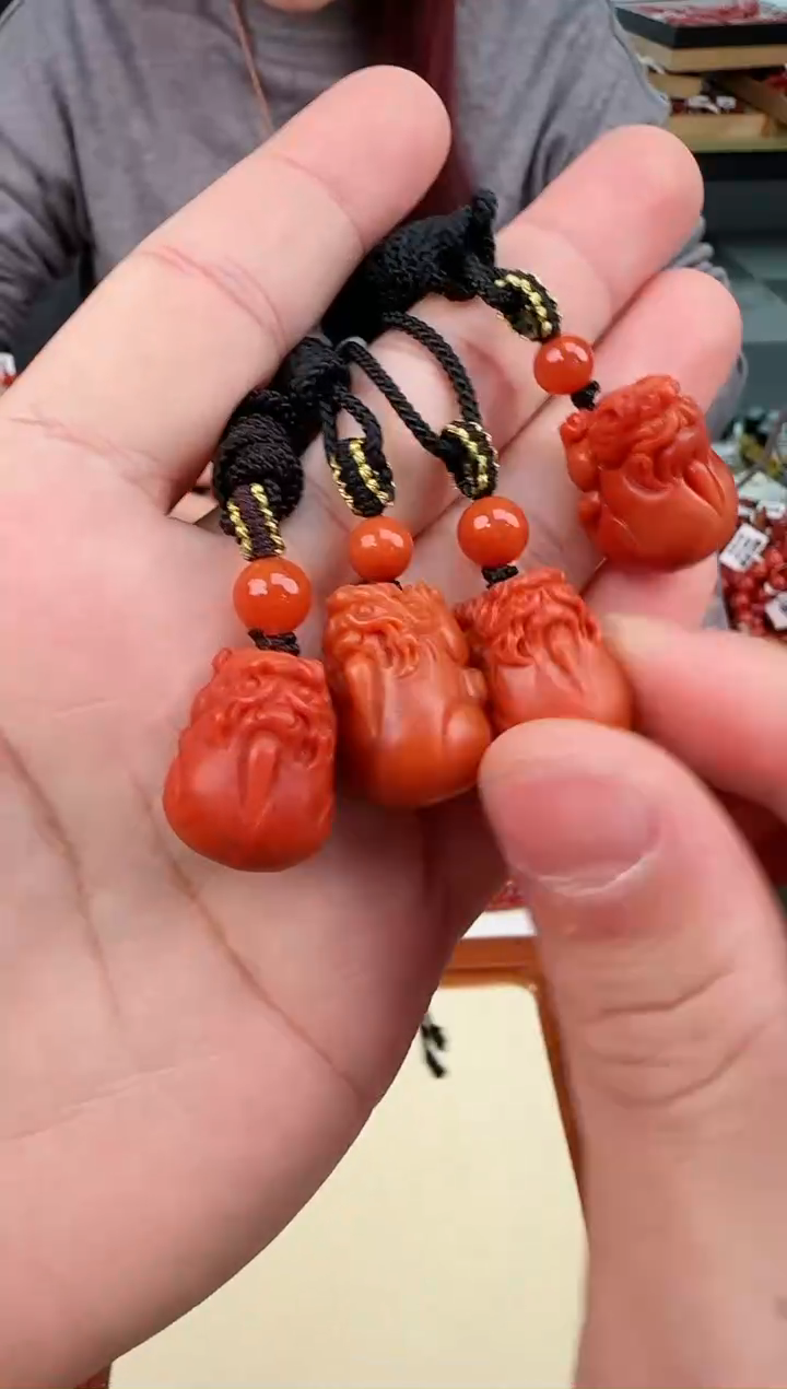 【闪购商品】南红玛瑙貔貅吊坠未镶嵌一个/条（多样式发货）不含证书