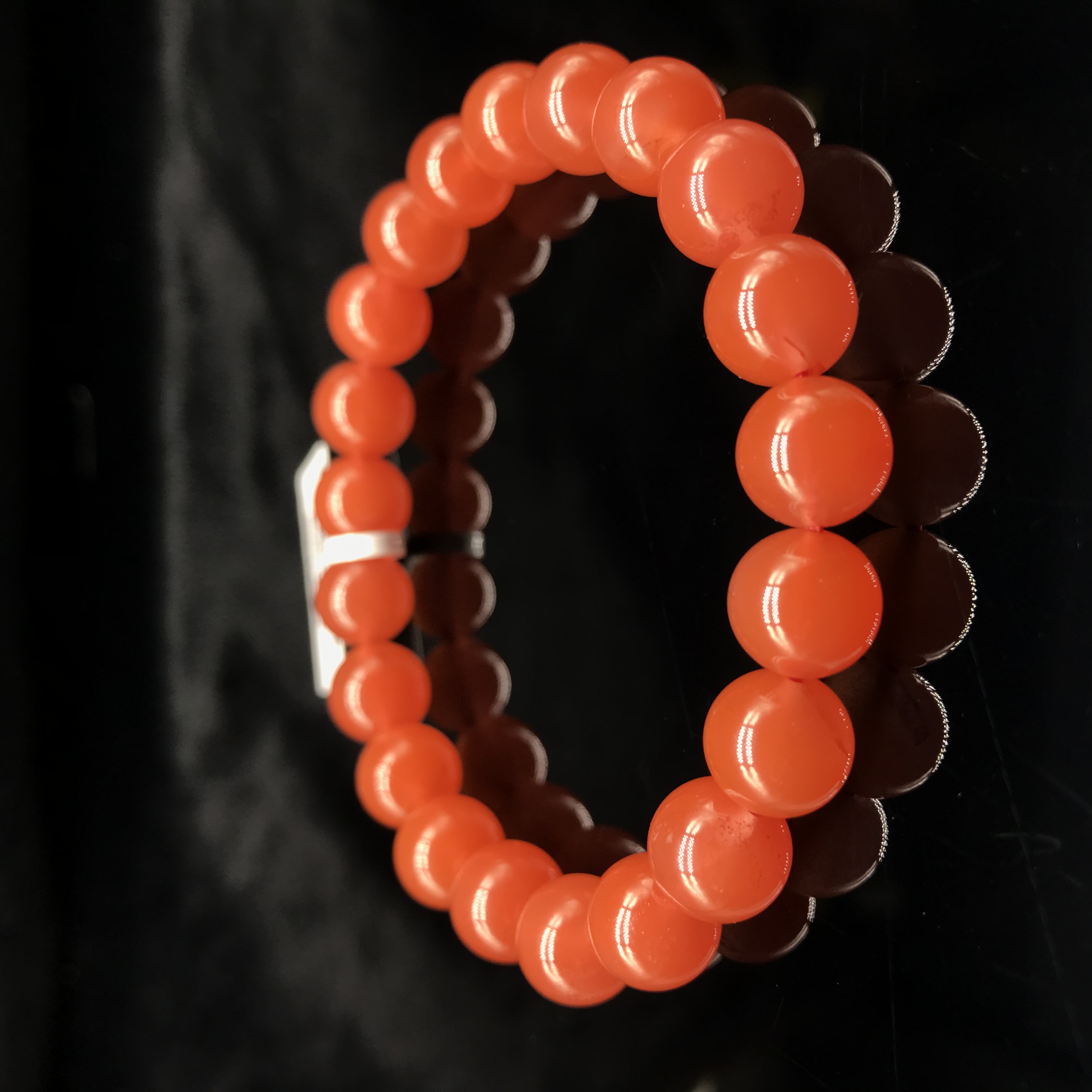 【小雪】南红保山冰红气质百搭手串9mm