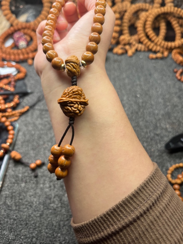 新品野生龙纹桃核小手持尺寸10➕现货安排