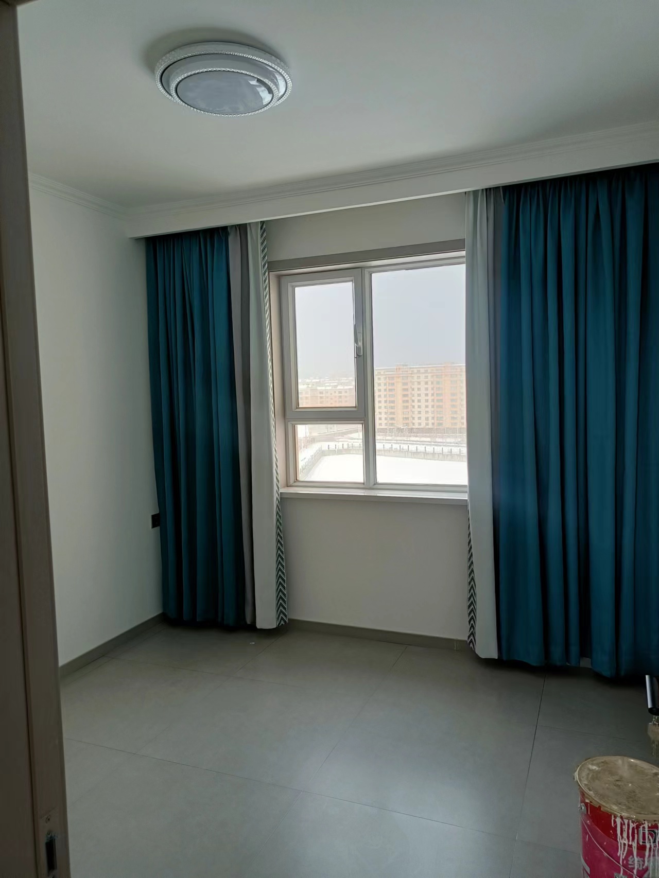 棉麻无缝拼接：5.2米/对高：2.6米《打孔款》