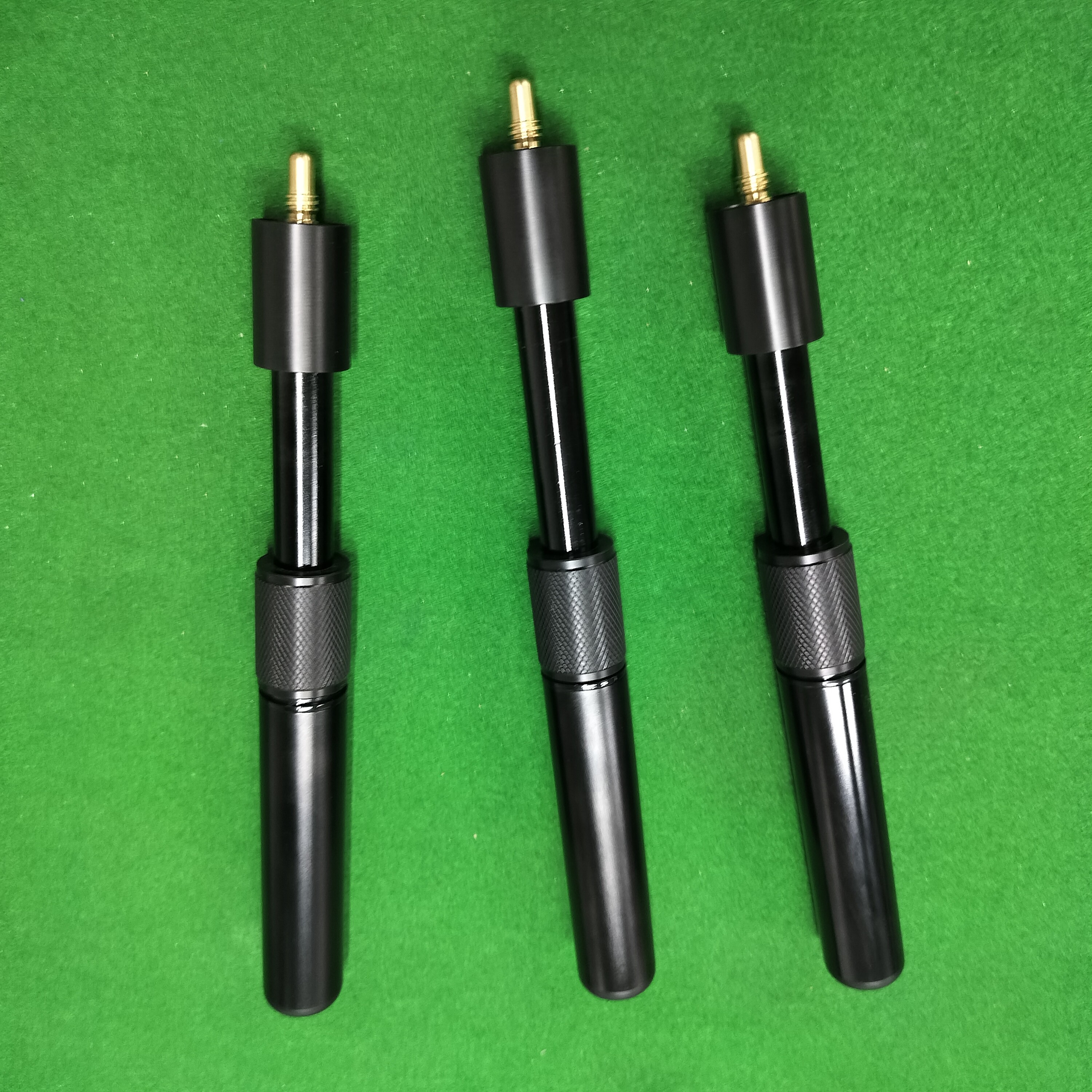 8英寸伸缩加长节圆柱接口球杆台球俱乐部加长器加长杆加长把