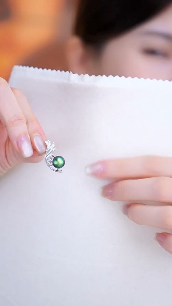 【闪购商品】海水珍珠颈饰未镶嵌大溪地吊坠