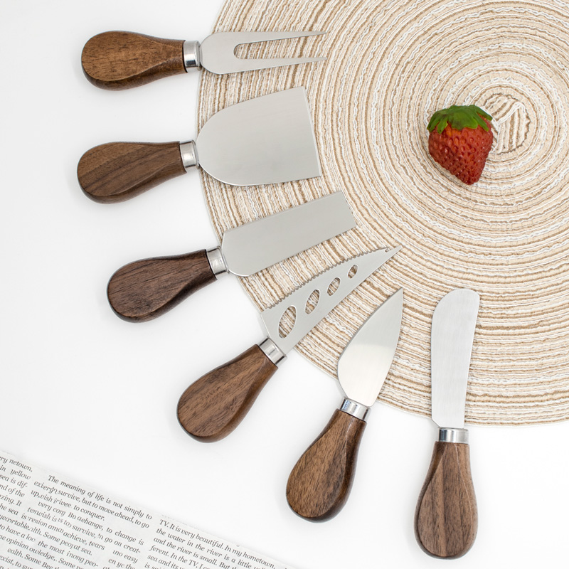 木把黄油刀果酱抹刀芝士奶酪涂抹刀花生酱抹刀面包吐司抹酱牛油刀