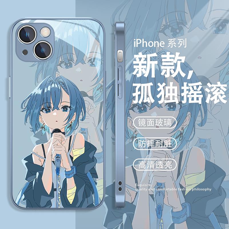 孤独摇滚手机壳iphone15苹果13山田凉14promax二次元15姐妹闺蜜款