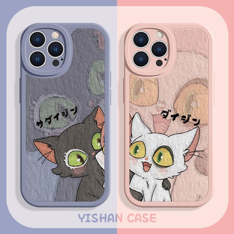 适用苹果15手机保护壳13铃芽之旅iPhone14pro户缔15mini猫咪大臣1